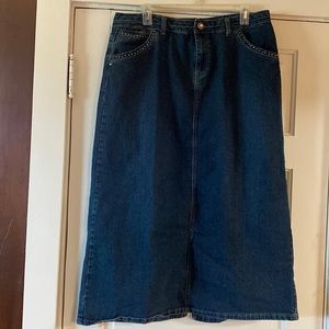 Cato Denim Skirt Size 16
